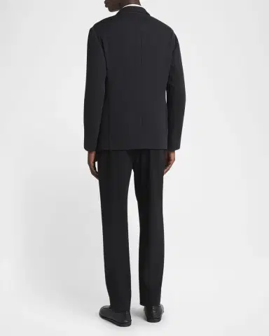 Giorgio Armani Men's Honeycomb Shawl Sport Coat | Thumbnail 3