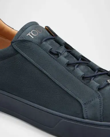 Tod's Men's Sportivo Elastico Leather Low-Top Sneakers | Thumbnail 4 Tod's Men's Sportivo Elastico Leather Low-Top Sneakers | Thumbnail 4