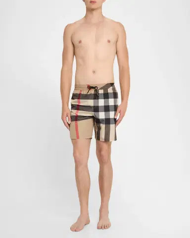 Burberry Men's Signature Check Swim Shorts | Thumbnail 2