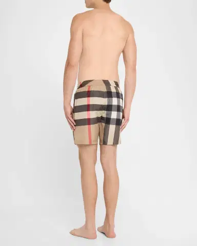 Burberry Men's Signature Check Swim Shorts | Thumbnail 3