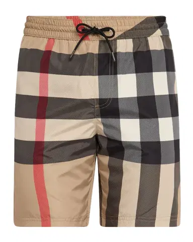 Burberry Men's Signature Check Swim Shorts | Thumbnail 1