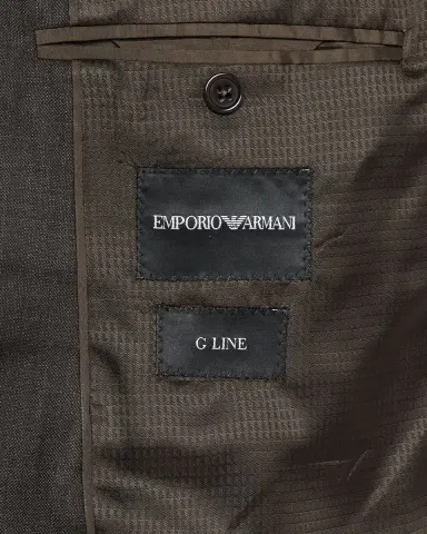 Emporio Armani Men's Wool-Blend Sharkskin G Line Suit | Thumbnail 6