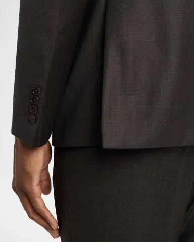 Emporio Armani Men's Wool-Blend Sharkskin G Line Suit | Thumbnail 8