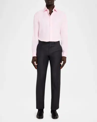 Giorgio Armani Men 's Textured Cotton Sport Shirt | Thumbnail 2 Giorgio Armani Men 's Textured Cotton Sport Shirt | Thumbnail 2