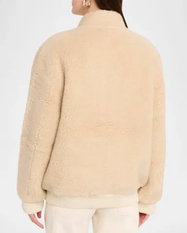 God 's True Cashmere Cashmere T-Bird Flight Jacket | Thumbnail 3