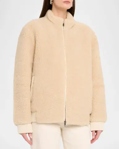 God 's True Cashmere Cashmere T-Bird Flight Jacket | Thumbnail 4