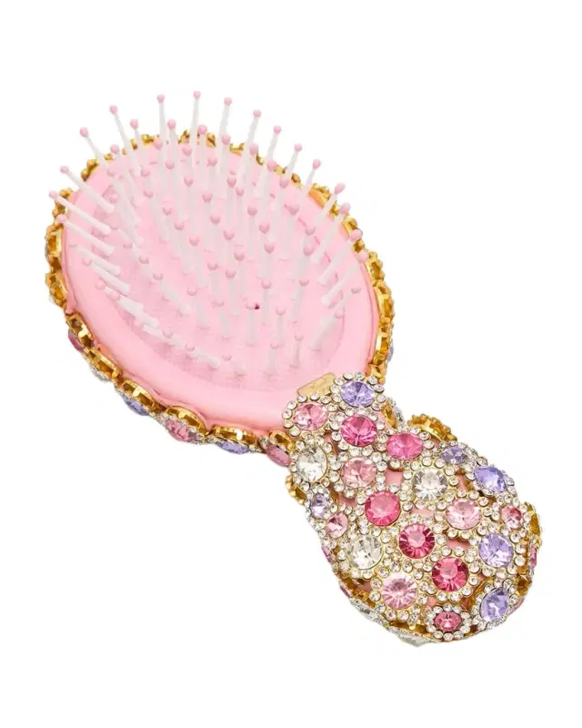 Girl 's Crystal-Embellished Brush