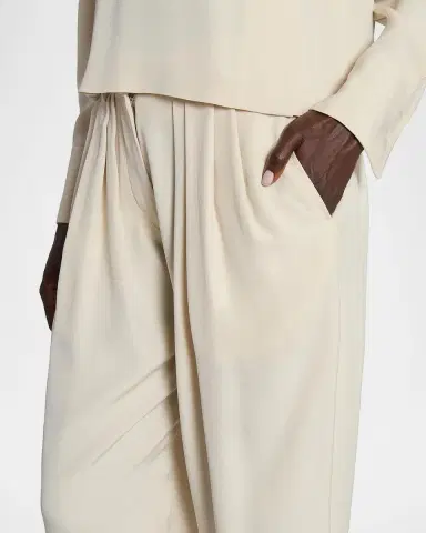 Isabel Marant Janice Double-Pleated Straight-Leg Trousers | Thumbnail 5 Isabel Marant Janice Double-Pleated Straight-Leg Trousers | Thumbnail 5