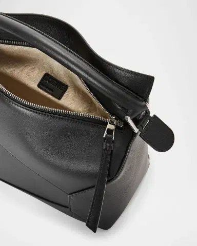 Loewe Puzzle Edge Medium Top-Handle Bag in Leather | Thumbnail 3 Loewe Puzzle Edge Medium Top-Handle Bag in Leather | Thumbnail 3