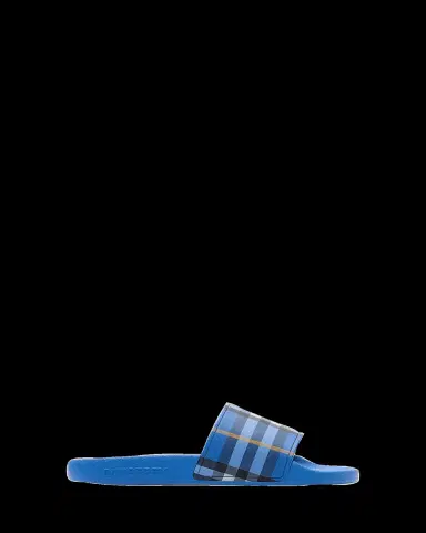 Burberry Boy's Check Slide Sandals, Toddler/Kids | Thumbnail 3 Burberry Boy's Check Slide Sandals, Toddler/Kids | Thumbnail 3