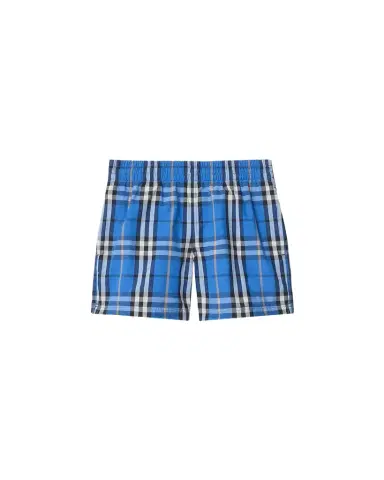 Burberry Boy's Check Swim Shorts, Size 3-14 | Thumbnail 1 Burberry Boy's Check Swim Shorts, Size 3-14 | Thumbnail 1