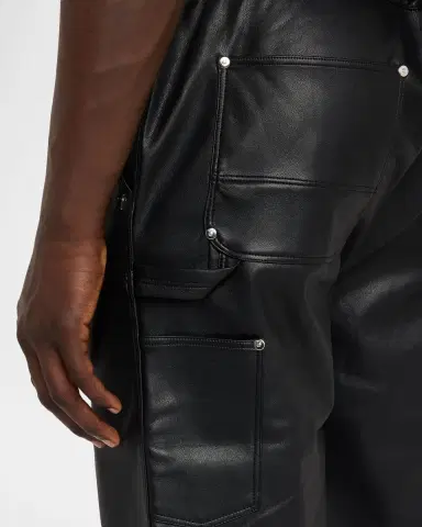 RTA Men 's Santiago Faux Leather Pants | Thumbnail 5 RTA Men 's Santiago Faux Leather Pants | Thumbnail 5