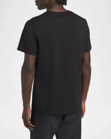 Moncler Men 's Logo-Print Short-Sleeve Cotton T-Shirt | Thumbnail 3