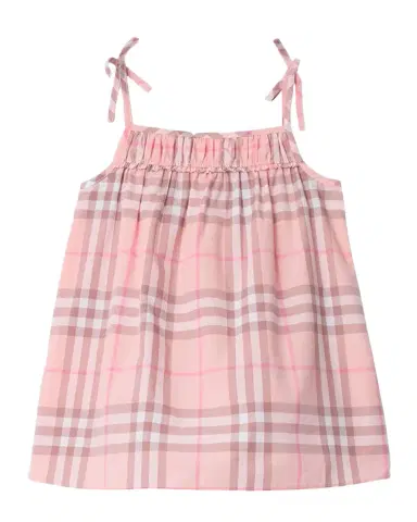 Burberry Girl 's Check Cotton Dress With Bloomers, Size 1M-18M | Thumbnail 1 Burberry Girl 's Check Cotton Dress With Bloomers, Size 1M-18M | Thumbnail 1