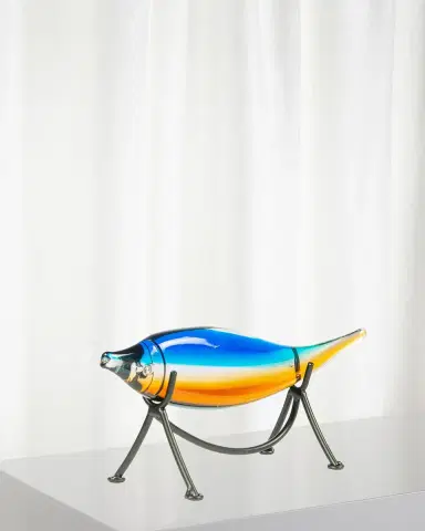 Dale Tiffany Single Fish Mini Art Glass Sculpture | Thumbnail 2 Dale Tiffany Single Fish Mini Art Glass Sculpture | Thumbnail 2