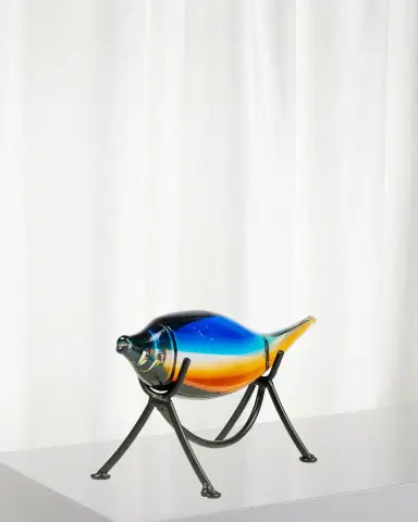 Dale Tiffany Single Fish Mini Art Glass Sculpture | Thumbnail 3 Dale Tiffany Single Fish Mini Art Glass Sculpture | Thumbnail 3