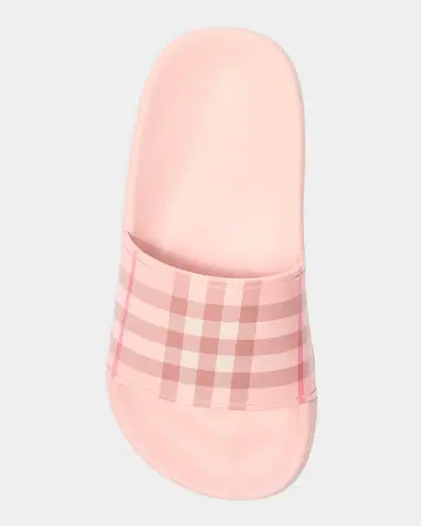 Burberry Girl's Check Slide Sandals, Toddler/Kids | Thumbnail 2