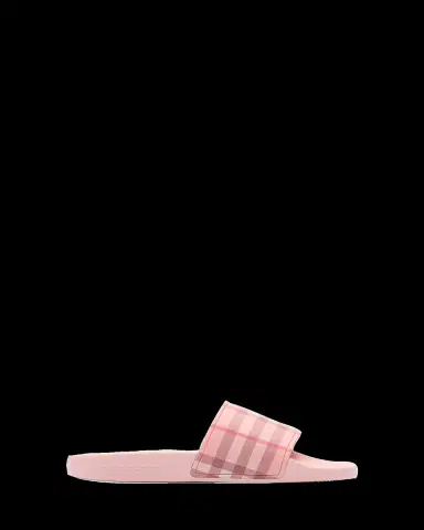 Burberry Girl's Check Slide Sandals, Toddler/Kids | Thumbnail 3