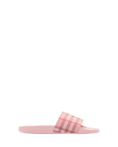 Burberry Girl's Check Slide Sandals, Toddler/Kids | Thumbnail 1