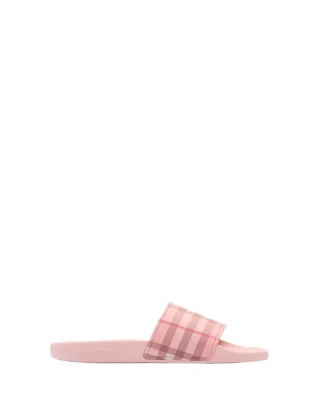 Burberry Girl's Check Slide Sandals, Toddler/Kids
