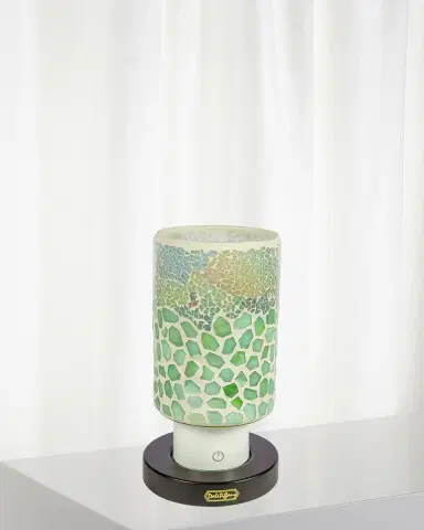Dale Tiffany Alps Mosaic 8.5" Rechargeable Wireless Accent Lamp | Thumbnail 3