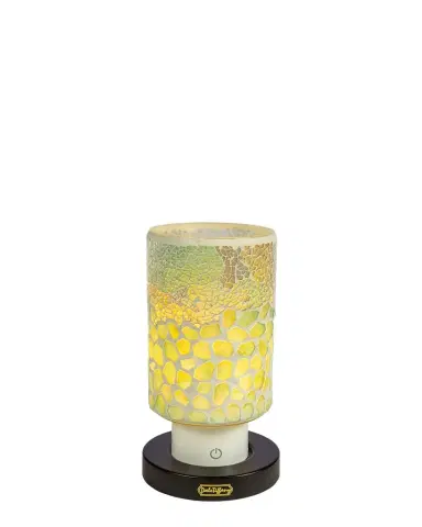 Dale Tiffany Alps Mosaic 8.5" Rechargeable Wireless Accent Lamp | Thumbnail 1