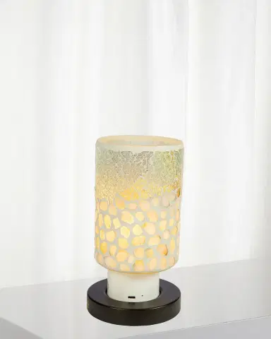 Dale Tiffany Alps Mosaic 8.5" Rechargeable Wireless Accent Lamp | Thumbnail 2