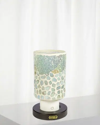 Dale Tiffany Alps Mosaic 8.5" Rechargeable Wireless Accent Lamp | Thumbnail 3