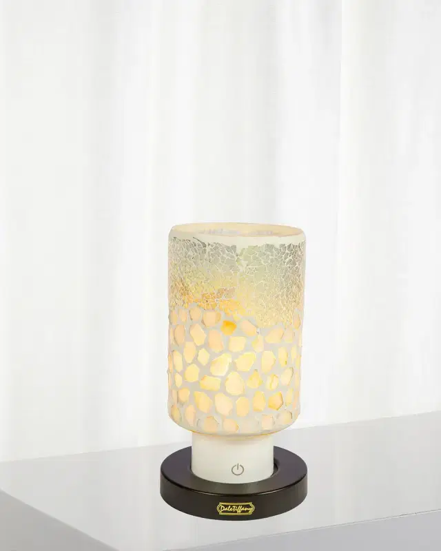 Dale Tiffany Alps Mosaic 8.5" Rechargeable Wireless Accent Lamp