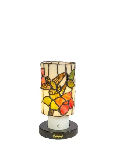 Dale Tiffany Tiffany Mosaic 8.5" Rechargeable Wireless Accent Lamp | Thumbnail 1 Dale Tiffany Tiffany Mosaic 8.5" Rechargeable Wireless Accent Lamp | Thumbnail 1