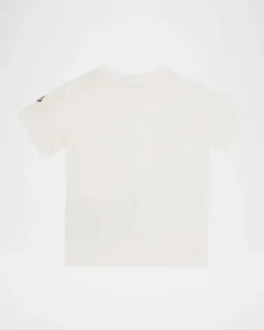 Moncler Boy's Logo-Print Short-Sleeve T-Shirt, Size 4-6 | Thumbnail 2 Moncler Boy's Logo-Print Short-Sleeve T-Shirt, Size 4-6 | Thumbnail 2