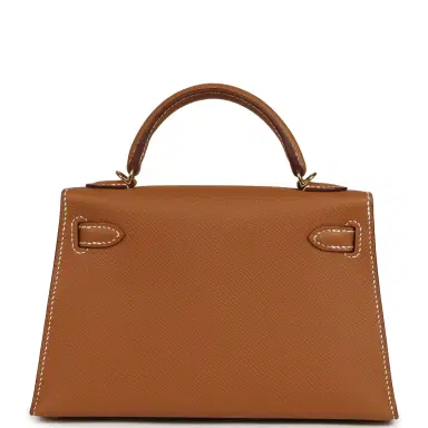 HERMÈS Pre-owned Hermes Kelly Sellier 20 Gold Epsom Gold Hardware | Thumbnail 4 HERMÈS Pre-owned Hermes Kelly Sellier 20 Gold Epsom Gold Hardware | Thumbnail 4