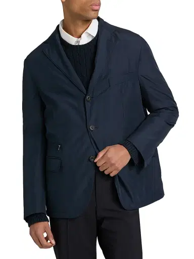 CORNELIANI Men's Technical ID Sport Jacket - Navy - Size 50 | Thumbnail 6 CORNELIANI Men's Technical ID Sport Jacket - Navy - Size 50 | Thumbnail 6