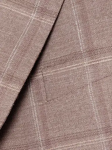 CORNELIANI Men's Plaid Wool Single-Breasted Sport Coat - Brick Window - Size 46 | Thumbnail 7 CORNELIANI Men's Plaid Wool Single-Breasted Sport Coat - Brick Window - Size 46 | Thumbnail 7