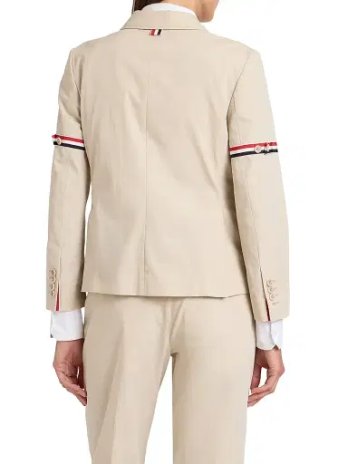 Thom Browne Women's Cotton Single-Breasted Sport Coat | Thumbnail 5 Thom Browne Women's Cotton Single-Breasted Sport Coat | Thumbnail 5