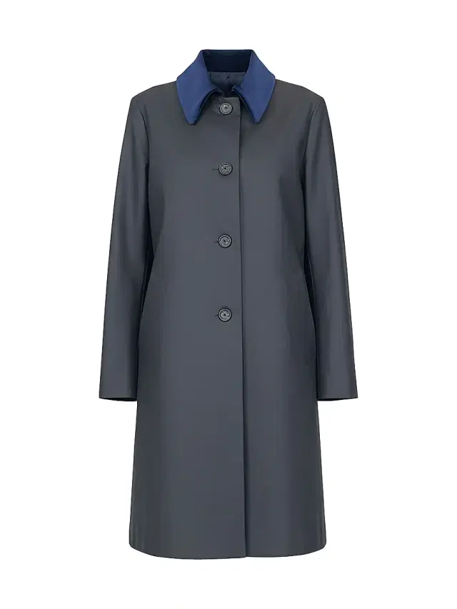 Women's Alaine Water Resistant Canvas Coat - Navy