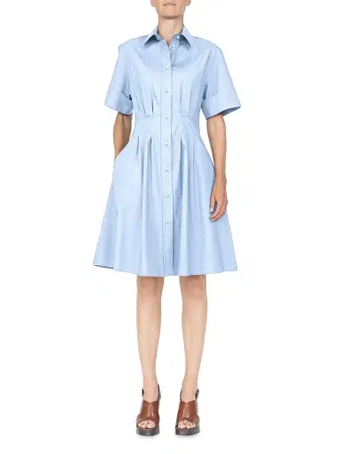 CALLAS MILANO Women's Bergamo Fit and Flare Shirt Dress | Thumbnail 2 CALLAS MILANO Women's Bergamo Fit and Flare Shirt Dress | Thumbnail 2