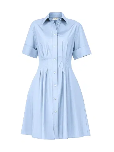 CALLAS MILANO Women's Bergamo Fit and Flare Shirt Dress | Thumbnail 1 CALLAS MILANO Women's Bergamo Fit and Flare Shirt Dress | Thumbnail 1