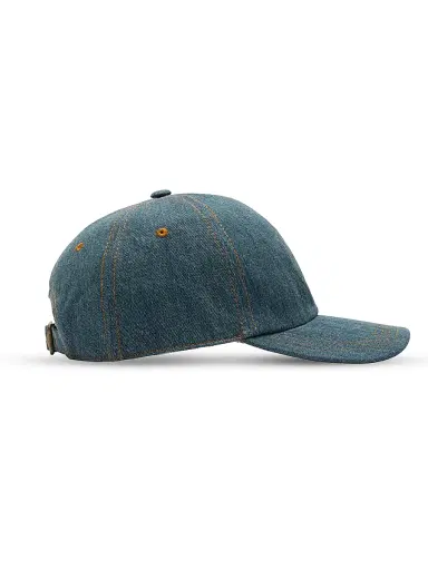 Burberry Women's Denim Baseball Cap - Indigo | Thumbnail 2