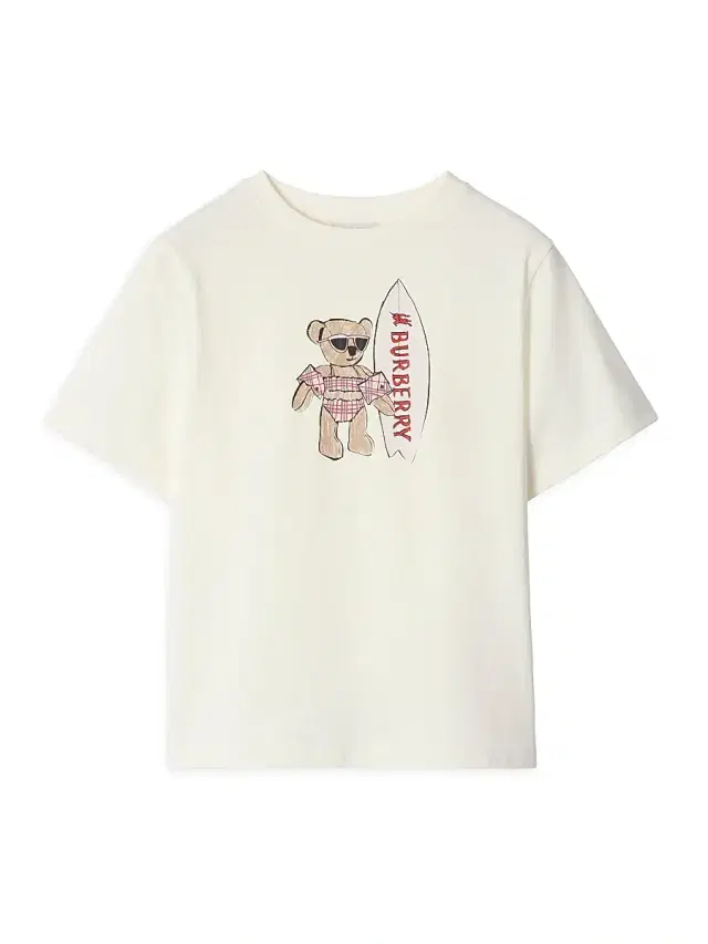 Baby Girl's, Little Girl's & Girl's Cedar Teddy Swim T-Shirt - Chalk White 6 Months