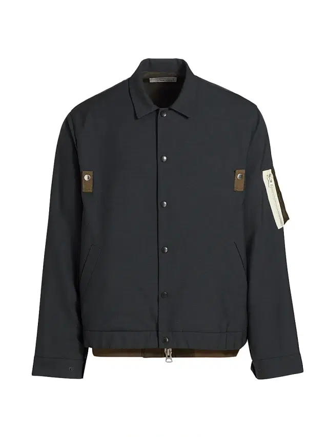 Men's Suiting Nylon Twill Blouson Jacket - Gray