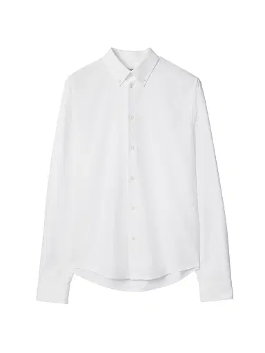 Burberry Men's Standric Slim-Fit Button-Down Shirt - White | Thumbnail 1