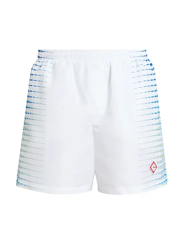 Men's Printed Swim Shorts - Dots