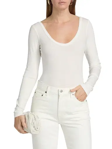 A.L.C. Women's Nala Long-Sleeve T-Shirt | Thumbnail 3 A.L.C. Women's Nala Long-Sleeve T-Shirt | Thumbnail 3