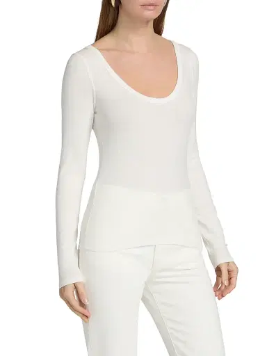 A.L.C. Women's Nala Long-Sleeve T-Shirt | Thumbnail 4 A.L.C. Women's Nala Long-Sleeve T-Shirt | Thumbnail 4