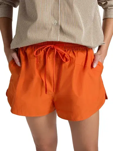 A.L.C. Women's Camden Relaxed Shorts - Persimmon | Thumbnail 6 A.L.C. Women's Camden Relaxed Shorts - Persimmon | Thumbnail 6