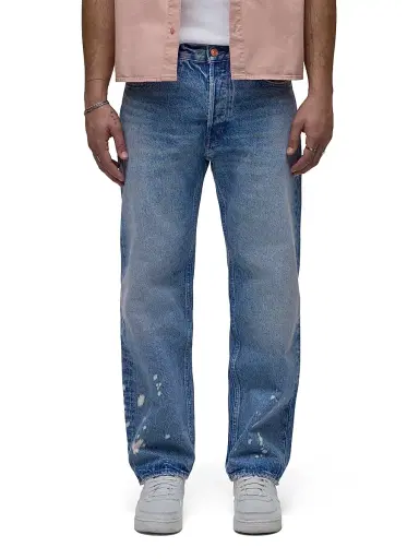 Hudson Jeans Men's Rylan Relaxed Straight Jeans - Industry | Thumbnail 4 Hudson Jeans Men's Rylan Relaxed Straight Jeans - Industry | Thumbnail 4