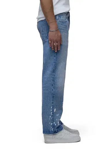 Hudson Jeans Men's Rylan Relaxed Straight Jeans - Industry | Thumbnail 5 Hudson Jeans Men's Rylan Relaxed Straight Jeans - Industry | Thumbnail 5