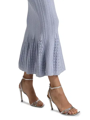 LoveShackFancy Women's Tayleen Pointelle Midi-Dress | Thumbnail 6 LoveShackFancy Women's Tayleen Pointelle Midi-Dress | Thumbnail 6