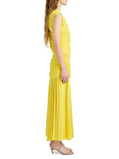 Proenza Schouler Women's Irma Draped Jersey Maxi Dress | Thumbnail 3 Proenza Schouler Women's Irma Draped Jersey Maxi Dress | Thumbnail 3